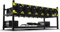 VEDDHA MINERCASE V4C 8-12GPU Aluminum Alloy Stackable Frame Without Fans Size: 880x360x380mm - 1