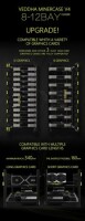 VEDDHA MINERCASE V4C 8-12GPU Aluminum Alloy Stackable Frame Without Fans Size: 880x360x380mm - 3