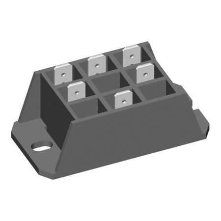 VHF36-16IO5 DIODE BRIDGE 36A 1600V 1/2C 1PH+FWD IXYS - 1