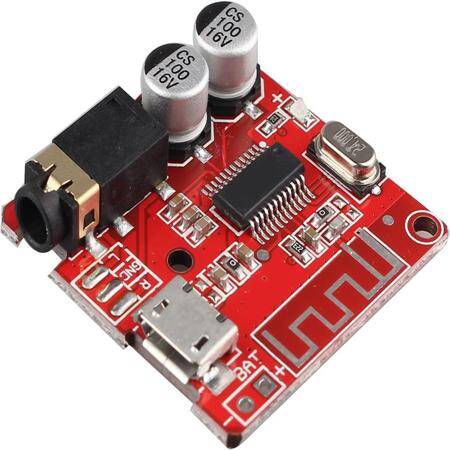 VHM-314 Red MP3 Bluetooth Decoder Board Nondestructive Car Speaker Amplifier Retrofit Bluetooth 4.1 Circuit Board - 1