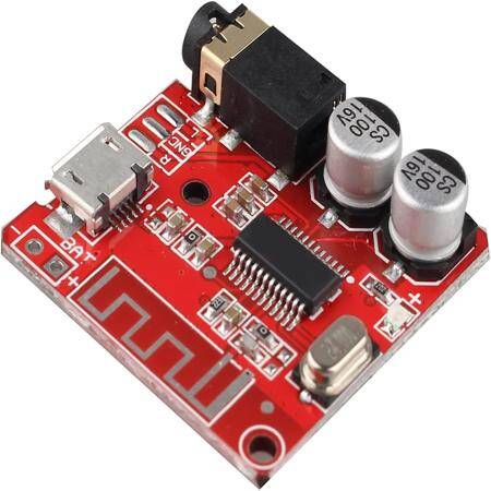 VHM-314 Red MP3 Bluetooth Decoder Board Nondestructive Car Speaker Amplifier Retrofit Bluetooth 4.1 Circuit Board - 2