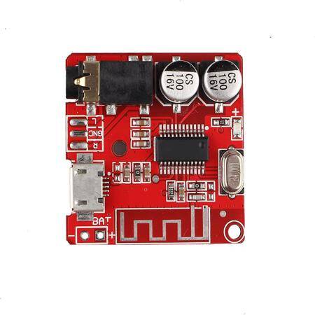 VHM-314 Red MP3 Bluetooth Decoder Board Nondestructive Car Speaker Amplifier Retrofit Bluetooth 4.1 Circuit Board - 3