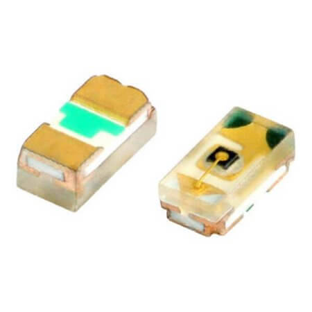 VLMS1500-GS08 LED SMD 0402 RED 54mcd 130° - 1