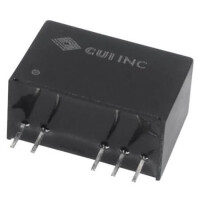 VQA-S24-D15-SIP DC/DC CONVERTER +/-15V 2W - 1