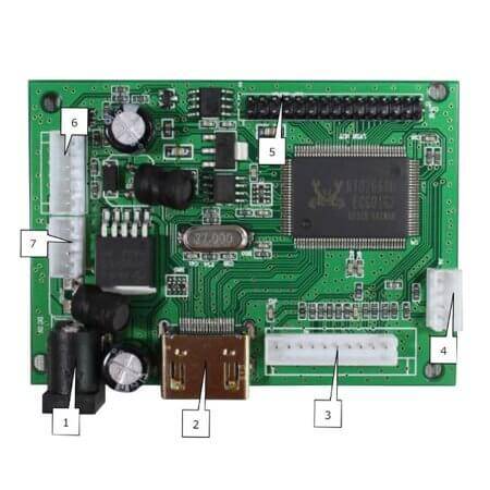 VS-TY2660H-V1 DIGITAL TFT DRIVER BOARD HDMI INPUT FOR 12 - 1