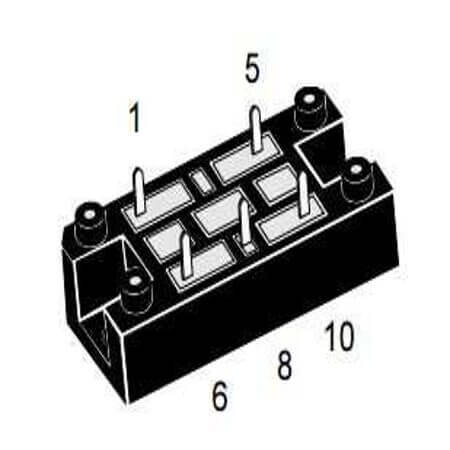 VUE30-20NO1 DIODE BRIDGE 30A 2000V 3PH IXYS - 1
