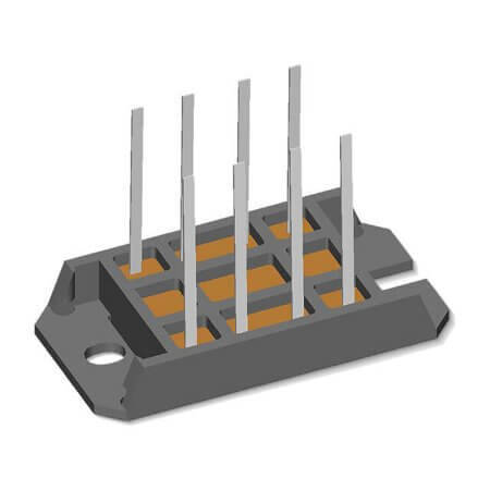 VUM24-05N DIODE BRIDGE 24A 500V PFC CONTROL 3PH IXYS - 1