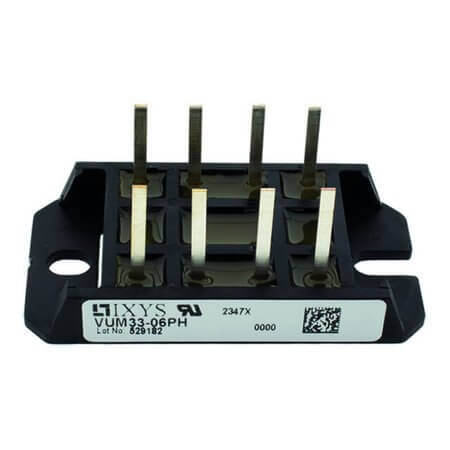 VUM33-06PH DIODE BRIDGE 60A 600V 1PH (PFC MODULE) V1-B-Pack - 1