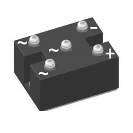 VUO105-16NO7 DIODE BRIDGE 140A 1600V 3PH PWS-C CHASSIS - 1