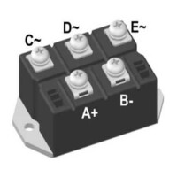 VUO110-08NO7 DIODE BRIDGE 127A 800V 2PH IXYS - 1