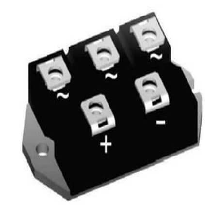 VUO64-16NO7 DIODE BRIDGE 60A 1600V 3PH PWS-D Flat IXYS - 1