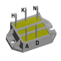 VUO68-14NO7 DIODE BRIDGE 68A 1400V 3PH ECO-PAC1 - 1