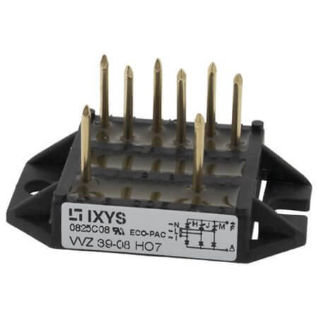 VVZ39-08HO7 THYRISTOR MOD.3PH 39A 800V ECOPAC1 CHASSIS - 1