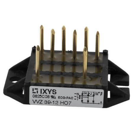 VVZ39-12HO7 THYRISTOR MOD.3PH 39A 1200V ECOPAC1 CHASSIS - 1
