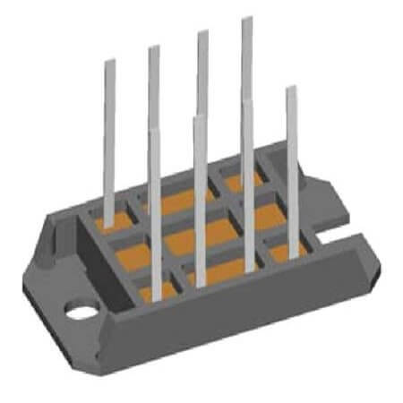 VVZ40-16IO1 THYRISTOR MOD.3PH 45A 1600V V1B-PACK CHASSIS - 1