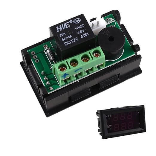 W1209WK DC12V LED Digital Thermostat Tempeature Controller Regulator - 2
