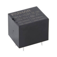 W14-1CST-DC12V RELAY POWER 10A 12VDC 1FormC PCB TYPE (JS1) 5PIN - 1