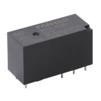 W15-2CST-DC12V 8A RELAY POWER 8A 12VDC 2FormC 2P (JW2) FANHAR - 1