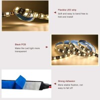 Warm White 9mm 12V LED Exposed Light String With High Quality Circuit Board 50LED/Set - 4