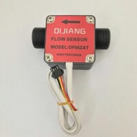 Water Flow Sensor OF06ZAT G3/4 DN20 Liquid Milk Diesel Gasoline Solene Gasolene Benzine Petrol Oil Oval Gear Flow Meter Sensor - 1