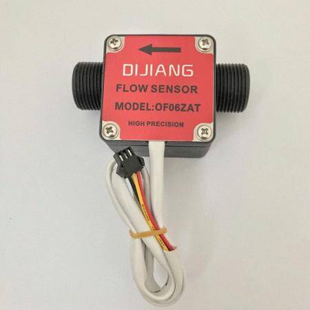Water Flow Sensor OF06ZAT G3/4 DN20 Liquid Milk Diesel Gasoline Solene Gasolene Benzine Petrol Oil Oval Gear Flow Meter Sensor - 1