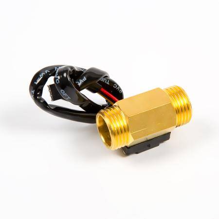 Water Flow Sensor (Sea) YF-B1 Flowmeter G1/2 1-25L/min 3.5-12V Brass - 4