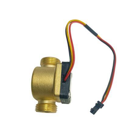 Water Flow Sensor (Sea) YF-B13 Flowmeter G1/2 1-30L/min 4.5-18V Brass - 4