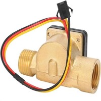 Water Flow Sensor (Sea) YF-B26 Flowmeter G1/2 1-30L/min 4.5-18V Brass - 2