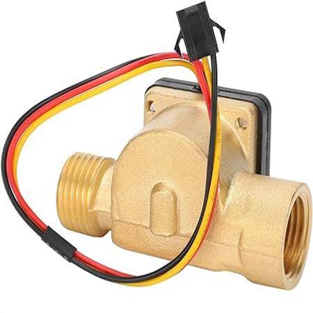 Water Flow Sensor (Sea) YF-B26 Flowmeter G1/2 1-30L/min 4.5-18V Brass - 2