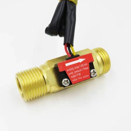 Water Flow Sensor (Sea) YF-B3 Flowmeter G1/2 1-25L/min 3.5-12V Brass - 1