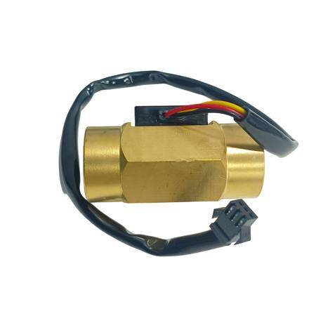 Water Flow Sensor (Sea) YF-B9 Flowmeter G3/4 2-50L/min 5-24V Brass - 2