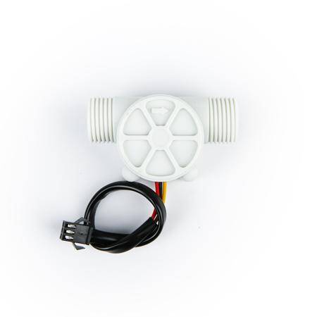 Water Flow Sensor (Sea) YF-S201 Flowmeter G1/2 1-30L/Min Black 5-24V - 1