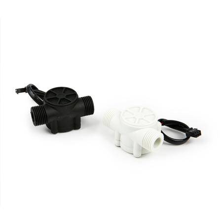 Water Flow Sensor (Sea) YF-S201 Flowmeter G1/2 1-30L/Min Black 5-24V - 7