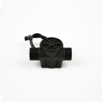 Water Flow Sensor (Sea) YF-S201 Flowmeter G1/2 1-30L/Min Black 5-24V - 9