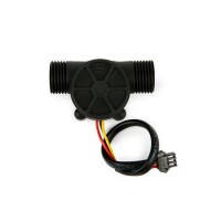 Water Flow Sensor (Sea) YF-S201 Flowmeter G1/2 1-30L/Min Black 5-24V - 10