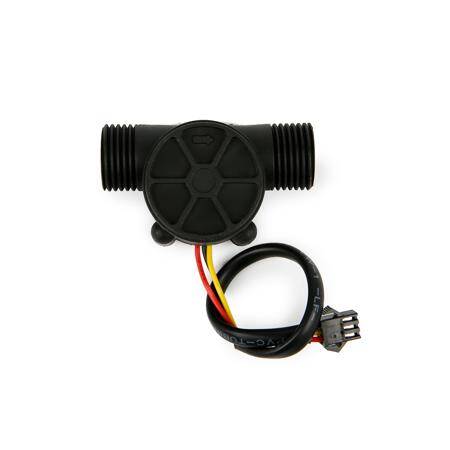 Water Flow Sensor (Sea) YF-S201 Flowmeter G1/2 1-30L/Min Black 5-24V - 10