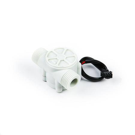 Water Flow Sensor (Sea) YF-S201 Flowmeter G1/2 1-30L/Min White 5-24V - 2