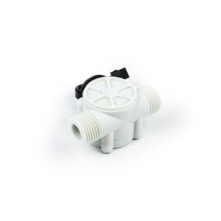Water Flow Sensor (Sea) YF-S201 Flowmeter G1/2 1-30L/Min White 5-24V - 3