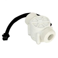 Water Flow Sensor (Sea) YF-S403 Flowmeter With Temperature Sensing G3/4 1-30L/min 5-24V - 1