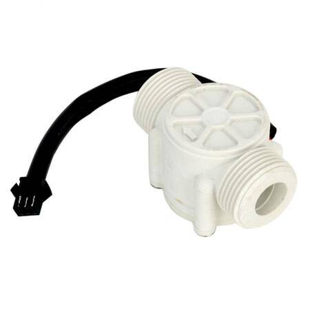 Water Flow Sensor (Sea) YF-S403 Flowmeter With Temperature Sensing G3/4 1-30L/min 5-24V - 1