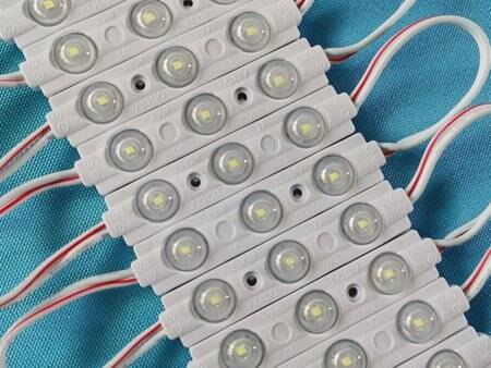 Waterproof DC12V 2835 LED Module Red 63x13mm - 1