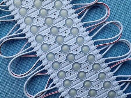 Waterproof DC12V 2835 LED Module Yellow 63x13mm - 1
