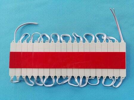 Waterproof DC12V 5054 LED Module Red 36x09mm - 4