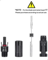Waterproof MC4 30A PV Diode Solar Connector - 2