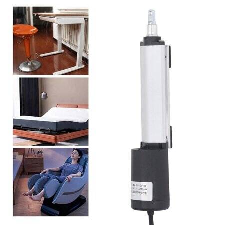 Waterproof Stroke Length 250mm 12mm/S 1100N DC24V Linear Actuator High Thrust Telescopic Rod - 3