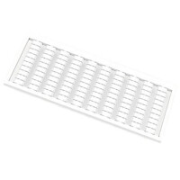 WB5-100P-19-00AH MARKER STRIP 5MM 100P WHITE WS2.5 SERIES ALL - 1