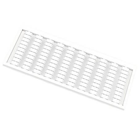 WB5-100P-19-00AH MARKER STRIP 5MM 100P WHITE WS2.5 SERIES ALL - 1