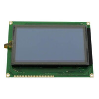 WDG0087-SMI-TZ#03 LCD GRAPHIC 240X128 STN NEGATIVE BLUE RTP - 1