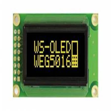 WEG005016ALPP5N00000 OLED GRAPHIC 50X16 YELLOW 1.26