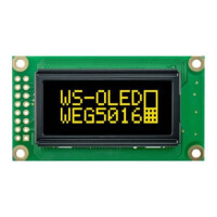WEG005016ALPP5N00100 OLED GRAPHIC 50X16 YELLOW 1.26